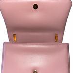 Borsa mini lola burberry dusty pink interno